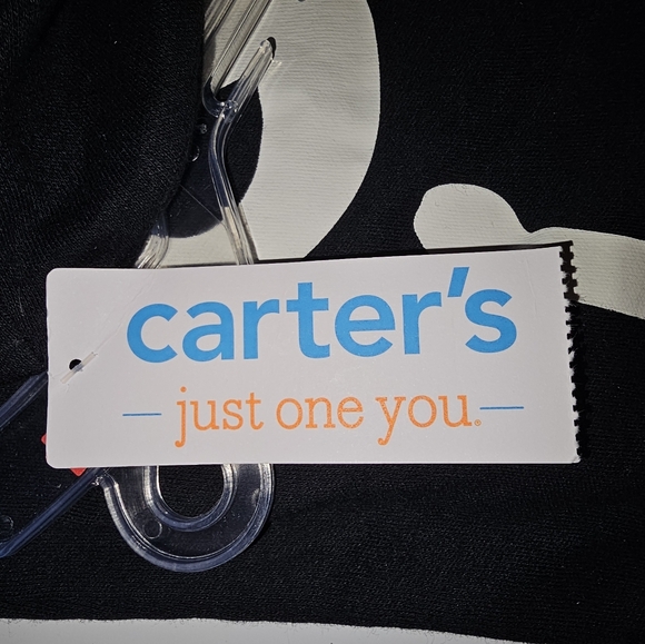 Carter's Baby Skeleton Sleep and Play Footsie & Hat Size 6 Months NWT - Picture 4 of 5